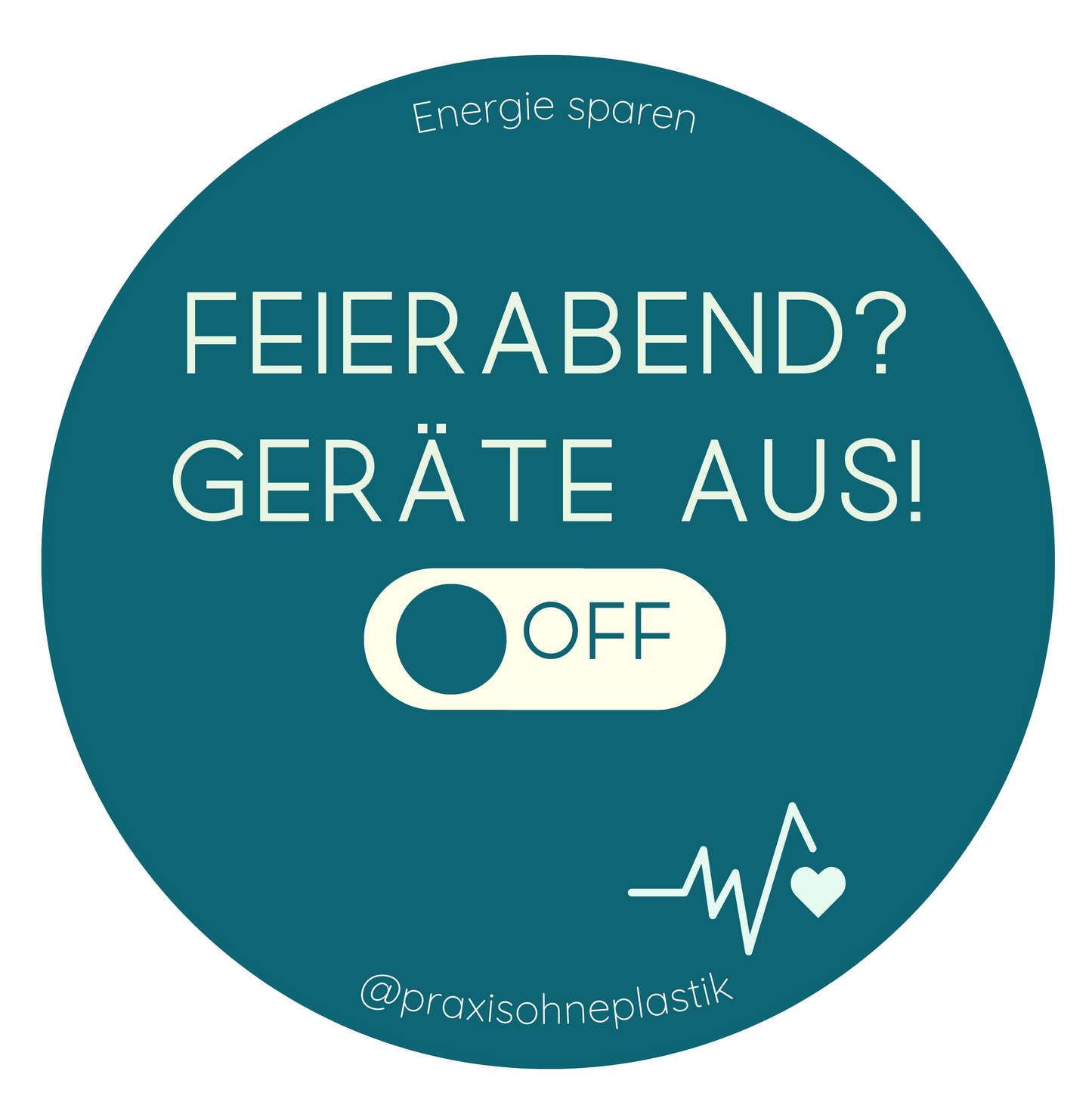 Nachhaltigkeits Memo-Sticker