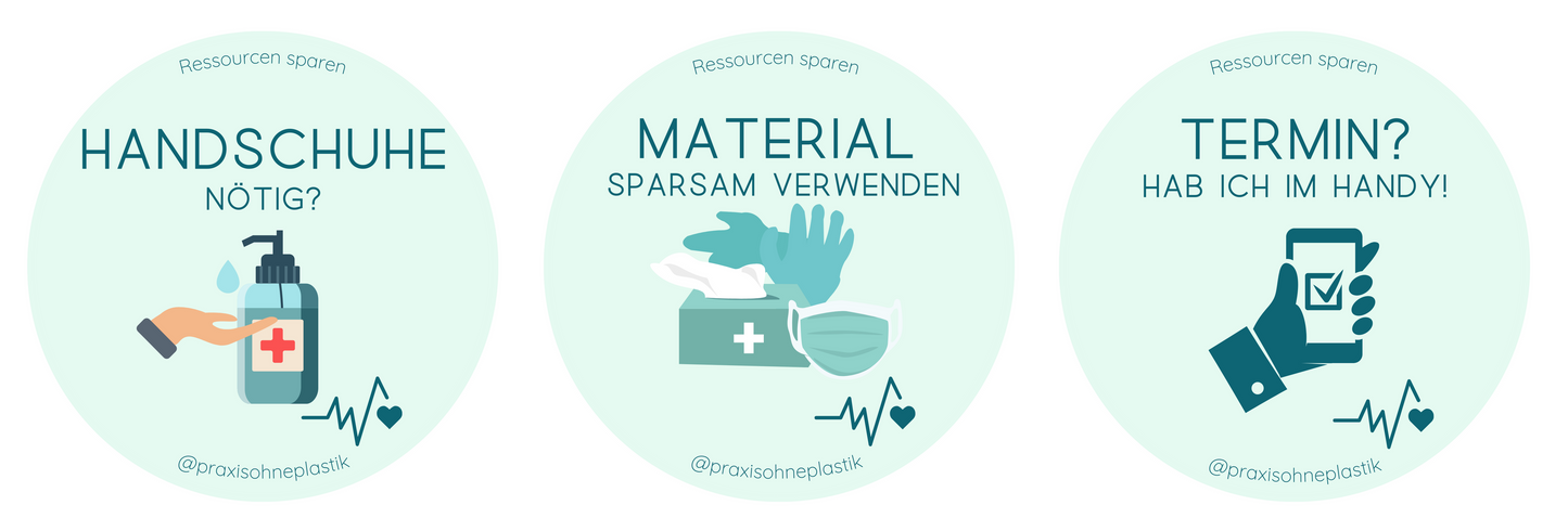 Nachhaltigkeits Memo-Sticker
