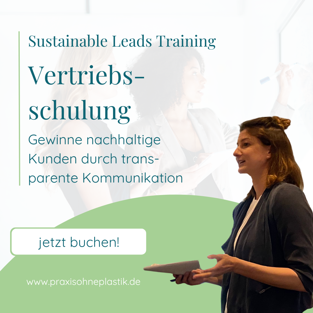 Schulung Nachhaltigkeit im Vertrieb