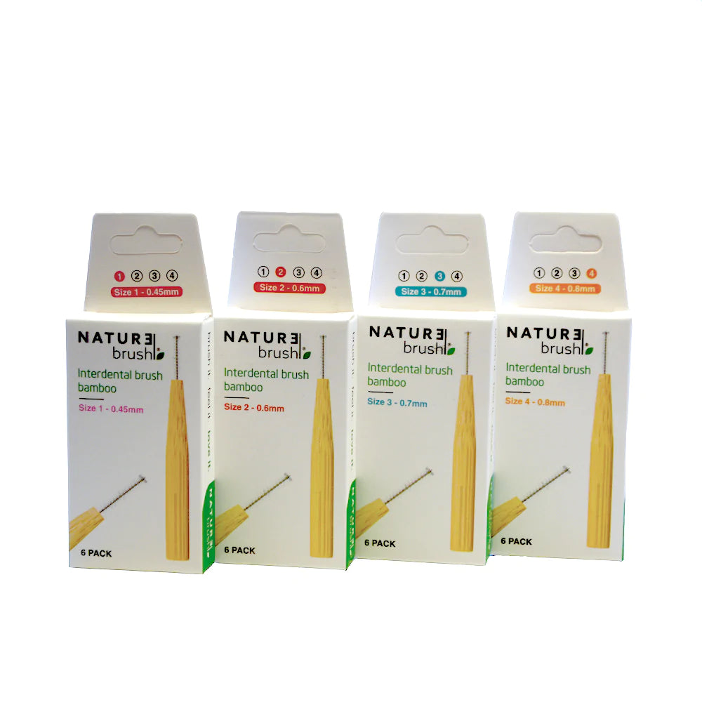 NATUREbrush Interdentalbürsten Bambus 6 Stk
