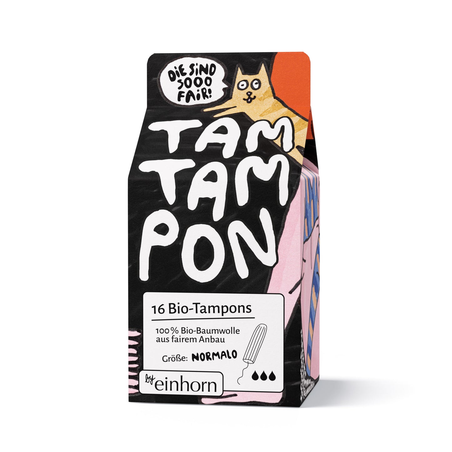 Bio-Tampon TAMTAMPON, 3 Größen, 16 Stück/VE